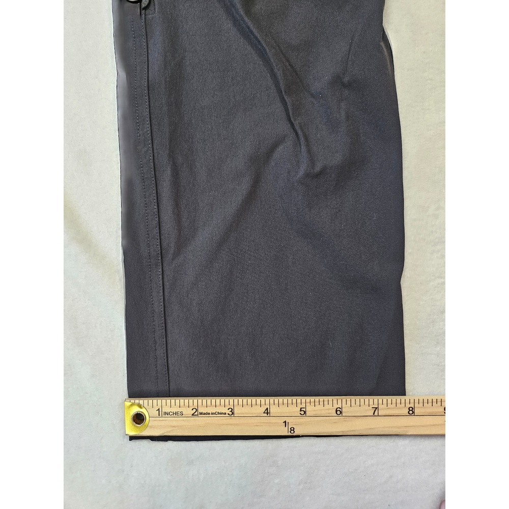 Ascend Tech Roll Up Hiking Pants Womens 2 Black Straight Leg Lightweight Outdoor - Picture 15 of 16